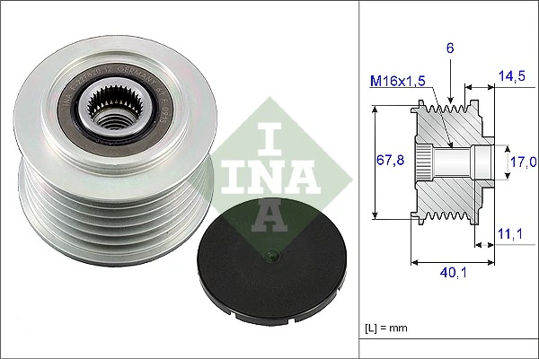 Alternator Freewheel Clutch